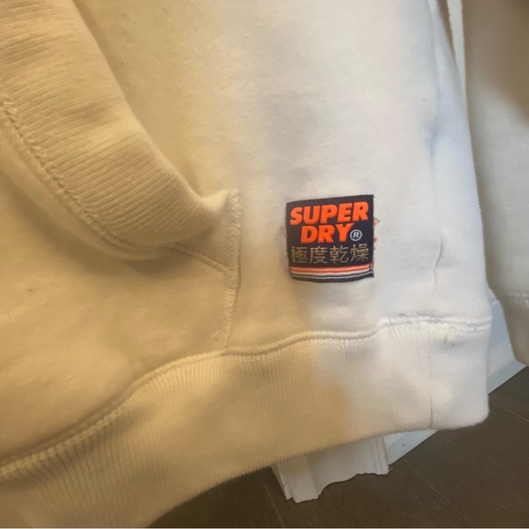 SuperDry Vintage Logo Applique Hoodie Men Large - Picture 9 of 16